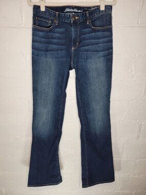 Eddie Bauer Women's Size 12 Jeans Slightly Curvy Bootcut